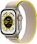 Часы Apple Watch Ultra Cellular, 49 мм, корпус из титана, браслет Trail желтого/бежевого цвета, размер S/M (MQEG3)