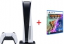 Игровая приставка Sony PlayStation 5 с приводом + игра Ratchet & Clank: Сквозь миры