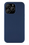 Чехол накладка Deppa Liquid Silicone Pro 88104 для iPhone 13 Pro Max (синий графит) 