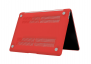 Чехол-накладка Gurdini для MacBook Pro 13 New (от 2016 до 2020, модель A1706/A1708/A1989/A2159/A2251/A2289/A2338 и на процессоре M1) (красный) купить