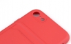Чехол накладка силиконовый CTI для Apple iPhone 7/8/SE и карманом для карт (красный) цена