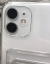 Чехол накладка силиконовый CTI для Apple iPhone 11 (6.1) с защитой объектива камеры и карманом для карт (прозрачный) 