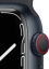Apple Watch Series 7 Cellular, 45 мм, корпус из алюминия цвета «тёмная ночь», спортивный ремешок цвета «тёмная ночь» (MKJ73) цена