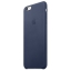 Кожаный чехол для iPhone 6s Plus – тёмно-синий Екатеринбург