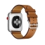 Ремешок Hermès Simple Tour из кожи Barénia цвета Fauve для Apple Watch 42 мм (MMMR2ZM/A) купить