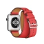 Ремешок Hermès Double Tour из кожи Epsom цвета Rose Jaipur для Apple Watch 38 мм (MNHJ2ZM/A) купить