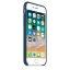 Чехол клип-кейс кожаный Apple Leather Case для iPhone 7/8, цвет «космический синий» (MQHF2ZM/A) цена