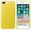 Чехол клип-кейс кожаный Apple Leather Case для iPhone 7 Plus/8 Plus, цвет «жёлтый бутон» (MRGC2ZM/A) цена