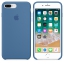 Чехол клип-кейс силиконовый Apple Silicone Case для iPhone 7 Plus/8 Plus, цвет «синий деним» (MRFX2ZM/A) цена