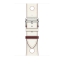 Ремешок Hermès Simple Tour Rallye из кожи Swift цвета Blanc/Rouge H для Apple Watch 42 мм (MRJH2ZM/A) цена