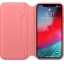 Чехол-книжка кожаный Apple Leather Folio для iPhone XS, цвет «розовый пион» (MRX12ZM/A) цена