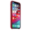 Чехол клип-кейс кожаный Apple Leather Case для iPhone XS, (PRODUCT)RED красный (MRWK2ZM/A) цена