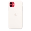 Чехол клип-кейс силиконовый Apple Silicone Case для iPhone 11, белый цвет (MWVX2ZM/A) Екатеринбург