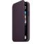 Чехол клип-кейс кожаный Apple Leather Case для iPhone 11 Pro, цвет «спелый баклажан» (MX072ZM/A) купить