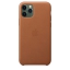 Чехол клип-кейс кожаный Apple Leather Case для iPhone 11 Pro, золотисто-коричневый цвет (MWYD2ZM/A) цена