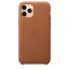 Чехол клип-кейс кожаный Apple Leather Case для iPhone 11 Pro, золотисто-коричневый цвет (MWYD2ZM/A) купить