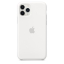 Чехол клип-кейс силиконовый Apple Silicone Case для iPhone 11 Pro, белый цвет (MWYL2ZM/A) цена