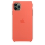 Чехол клип-кейс силиконовый Apple Silicone Case для iPhone 11 Pro Max, цвет «спелый клементин» оранжевый (MX022ZM/A) Екатеринбург