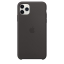 Чехол клип-кейс силиконовый Apple Silicone Case для iPhone 11 Pro Max, чёрный цвет (MX002ZM/A) Екатеринбург