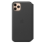Чехол-книжка кожаный Apple Leather Folio для iPhone 11 Pro Max, чёрный цвет (MX082ZM/A) купить