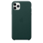 Чехол клип-кейс кожаный Apple Leather Case для iPhone 11 Pro Max, цвет «зелёный лес» (MX0C2ZM/A) купить