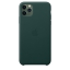 Чехол клип-кейс кожаный Apple Leather Case для iPhone 11 Pro Max, цвет «зелёный лес» (MX0C2ZM/A) купить