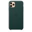 Чехол клип-кейс кожаный Apple Leather Case для iPhone 11 Pro Max, цвет «зелёный лес» (MX0C2ZM/A) Екатеринбург