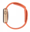 Силиконовый ремешок SPORT InteStep для Apple Watch 38/40 мм (оранжевый) Екатеринбург