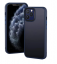 Чехол противоударный Gurdini Shockproof touch series для iPhone 12 Pro Max (Темно-синий) 