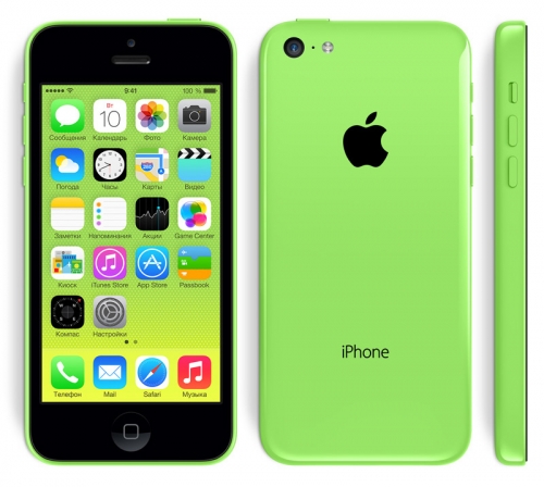 Самый дешевый смартфон от Apple текущего поколения iPhone 5c 8Gb уже в продаже! 